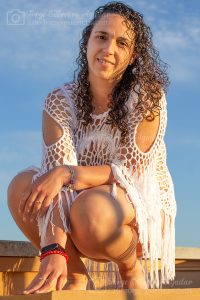 Meryem. Desde la azotea. Verano del 2021