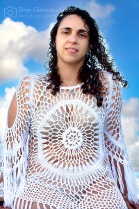 Meryem. Desde la azotea. Verano del 2021