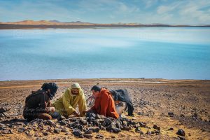 Lago de Merzouga.